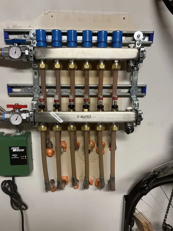 Plumber performing Leak Detection at a residential property in Raytown